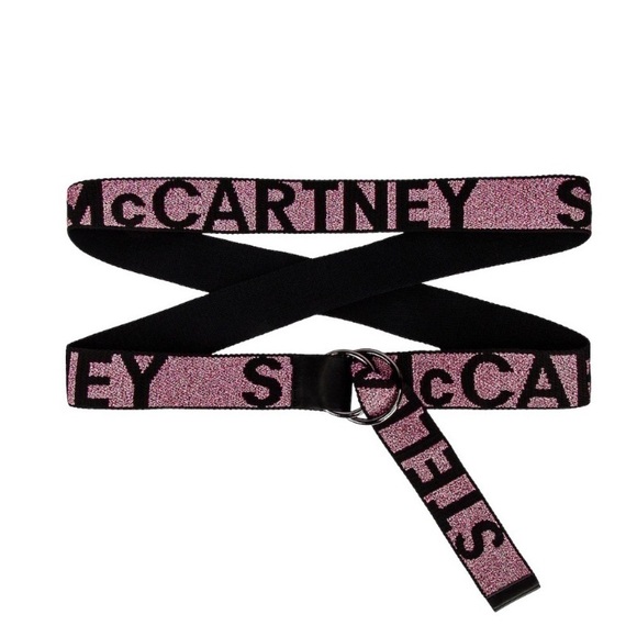 Stella McCartney Accessories - Stella McCartney Jacquard Logo Belt